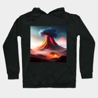 Mushroom Smoke from Volcano Hoodie